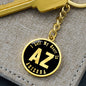Heart In Arizona v02 - Luxury Keychain