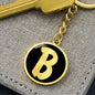 Initial B v2b - Luxury Keychain