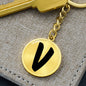 Initial V v1b - Luxury Keychain