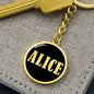 Alice v02 - Luxury Keychain