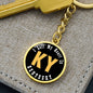 Heart In Kentucky - Luxury Keychain