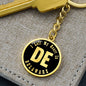 Heart In Delaware v02 - Luxury Keychain