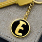 Initial E v2b - Luxury Keychain