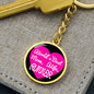 World's Best Mom, Wife, Runner - Luxury Keychain