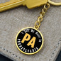 Heart In Pennsylvania - Luxury Keychain