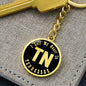 Heart In Tennessee v02 - Luxury Keychain