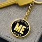 Heart In Maine v02 - Luxury Keychain