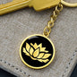 Lotus Flower v2 - Luxury Keychain