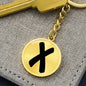 Initial X v1b - Luxury Keychain