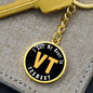Heart In Vermont - Luxury Keychain