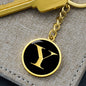 Initial Y v2a - Luxury Keychain