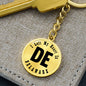 Heart In Delaware v01 - Luxury Keychain