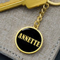 Annette v02 - Luxury Keychain