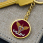 Ukrainian Air Assault Forces - Luxury Keychain
