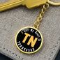 Heart In Tennessee - Luxury Keychain