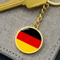 German Flag - Luxury Keychain
