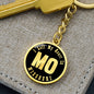 Heart In Missouri v02 - Luxury Keychain