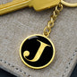 Initial J v2a - Luxury Keychain