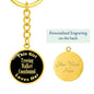 Treeing Walker Coonhound v2 - Luxury Keychain
