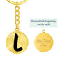 Initial L v1b - Luxury Keychain