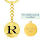 Initial R v1a - Luxury Keychain