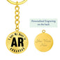 Heart In Arkansas v01 - Luxury Keychain