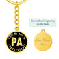Heart In Pennsylvania v02 - Luxury Keychain
