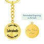 Labradoodle - Luxury Keychain