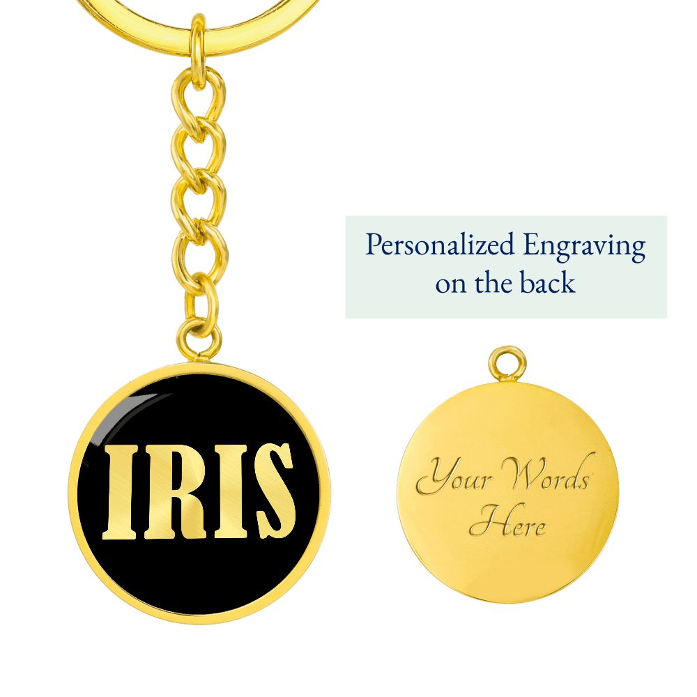 Iris v02 - Luxury Keychain