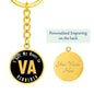 Heart In Virginia - Luxury Keychain