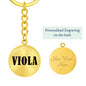 Viola v01 - Luxury Keychain