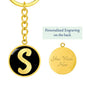 Initial S v2b - Luxury Keychain