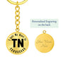Heart In Tennessee v01 - Luxury Keychain
