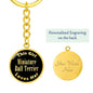 Miniature Bull Terrier v2 - Luxury Keychain