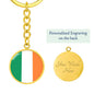 Irish Flag - Luxury Keychain