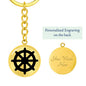 Dharma Wheel - Luxury Keychain