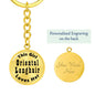 Oriental Longhair - Luxury Keychain