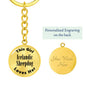 Icelandic Sheepdog - Luxury Keychain