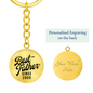 Best Father Since 2009 - Luxury Keychain