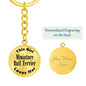 Miniature Bull Terrier - Luxury Keychain