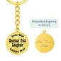 Scottish Fold Longhair - Luxury Keychain