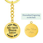 Soft Coated Wheaten Terrier - Luxury Keychain