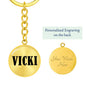 Vicki v01 - Luxury Keychain