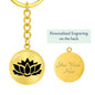 Lotus Flower - Luxury Keychain