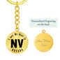 Heart In Nevada v01 - Luxury Keychain