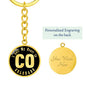 Heart In Colorado v02 - Luxury Keychain