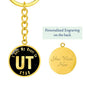 Heart In Utah v02 - Luxury Keychain
