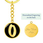 Initial O v2b - Luxury Keychain