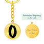 Initial O v1b - Luxury Keychain