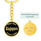 Singapura v2 - Luxury Keychain